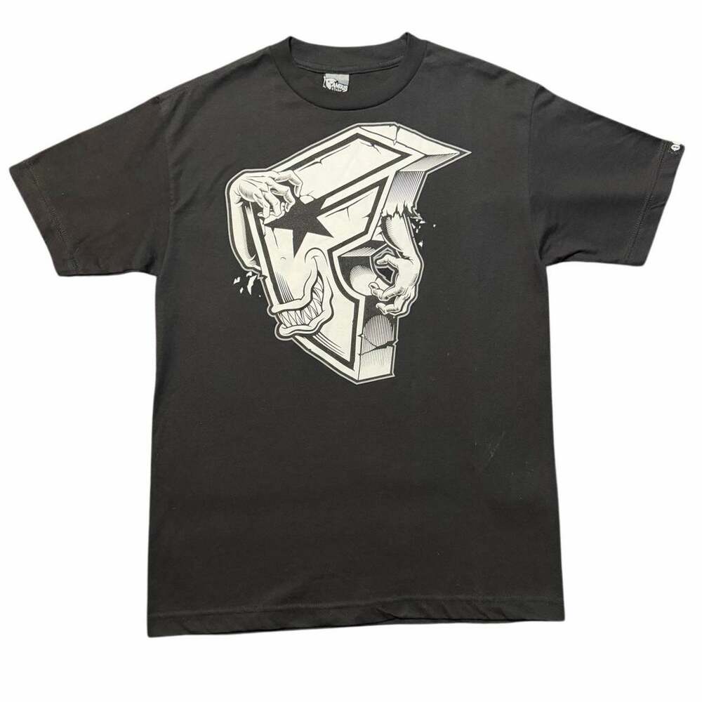Vintage Famous Stars And Straps F Logo Character Monster T Shirt Mens Medium